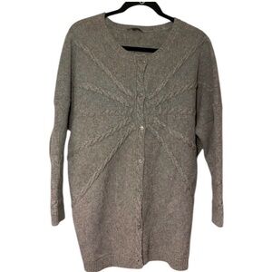 Lafayette 148 Women’s Wool Cashmere Blend Oversized Cardigan‎ size M